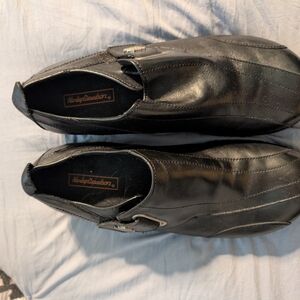 Harley-Davidson Women's  Classic Black Leather Loafers